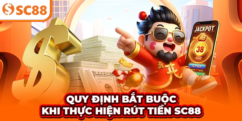 Quy định bắt buộc khi thực hiện rút tiền SC88